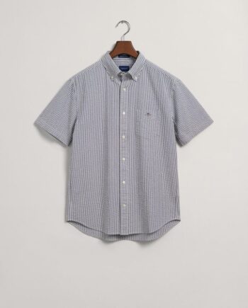 L Reg Seersucker Shirt - Gant Shirt  - 7325707087592