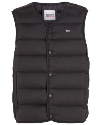 Sort Tjm Light Down Vest - Tommy Jeans Jeans  - 8720644481929