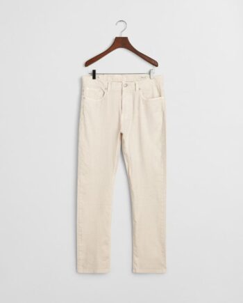 Sort Linen Cot Reg Jeans - Gant Jeans  - 7325708112828