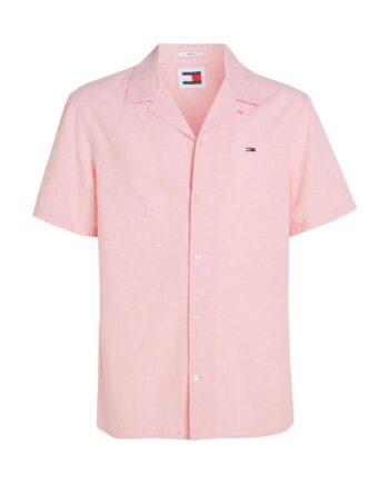 M Tj Linen Blend Ca P Shirt Ext - Tommy Jeans Shirt  - 8720646747290