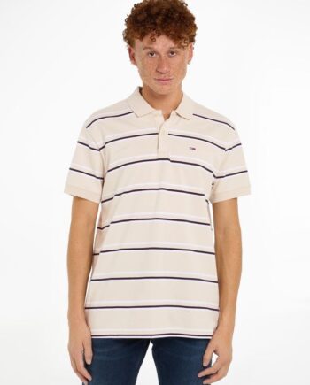 L Tjm Reg Essentia Stripe Po O - Tommy Jeans Jeans  - 8720636575629