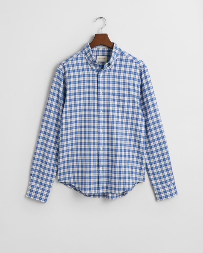 3XL Reg Flannel Check Shirt - Gant Shirt  - 7325707773136
