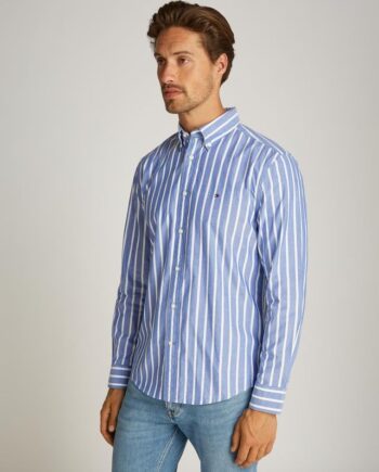 M Flex Poplin Nautical Stp Shirt - Tommy Hilfiger Shirt  - 8720638627890