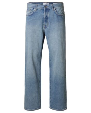 30_32 Slh220 Loose Kobe 3501 Wash Jns - Selected Jeans  - 5715673568362