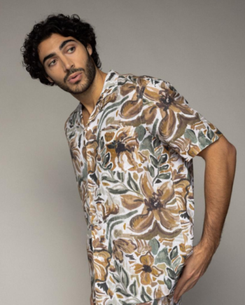 L Mmgbabe Sun Inen Shirt - Mos Mosh Shirt  - 5715591149933