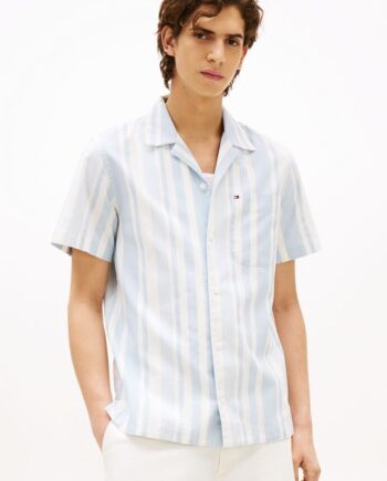 M Striped Ca P Collar Shirt - Tommy Hilfiger Shirt  - 8721186842094