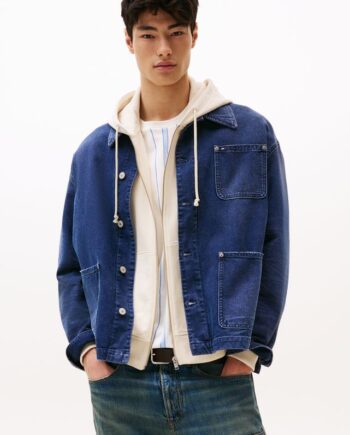 Blå Chore Jacket Ci9053 - Tommy Jeans Jeans  - 8721186960941