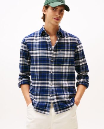 M Hero Flannel Tartn Shirt - Tommy Hilfiger Shirt  - 8721222658290