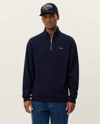 S Patch Half Zip Weatee Hirt - Les Deux Shirt  - 5715747015389