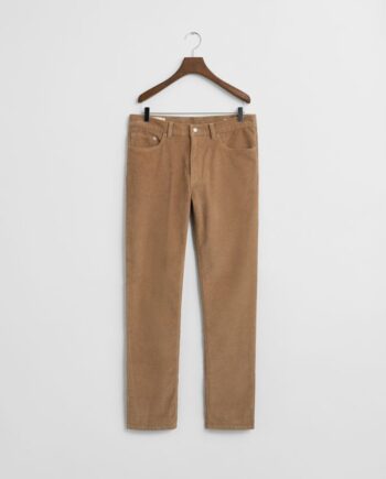 Khaki Reg Cord Jeans - Gant Jeans  - 7325708537249