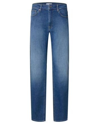 Blå Slh196 Straight Cleo Flex 616 - Selected Jeans  - 5715831916622
