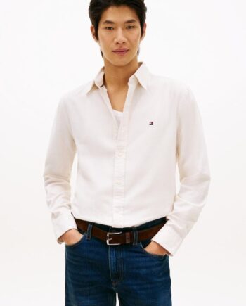 L Brushed Inen Twi Shirt - Tommy Hilfiger Shirt  - 8721221561096