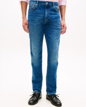 Blå Slim Straight Denton Cobalt Blue - Tommy Hilfiger Jeans  - 8721289834675
