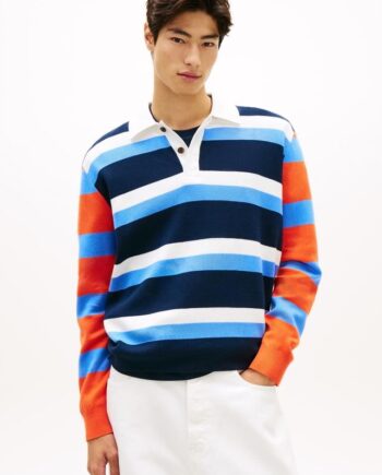 L Tjm Reg Wvn B Rugby Sweat Ext - Tommy Jeans Jeans  - 8721337156414