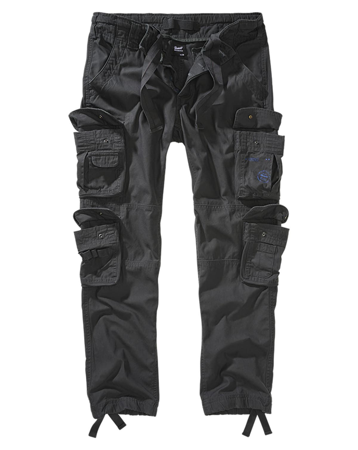 Anthracite Brandit Pure Vintage Cargobukser Slim Antracit - Brandit Jeans - 4051773178638