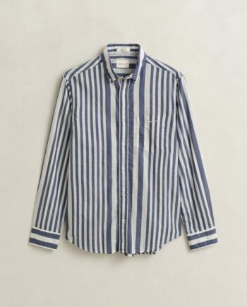 3XL Reg Cotton Voile Stripe Shirt - Gant Shirt  - 7325708662125