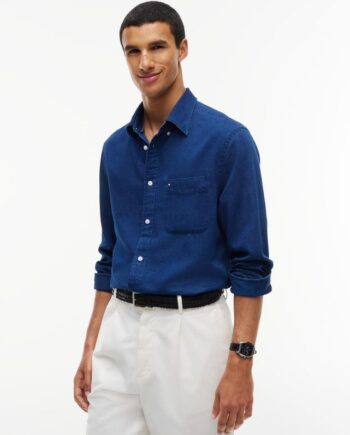 L Chambray Shirt - Les Deux Shirt  - 5715747219855