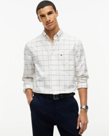 L Heritage Oxf Seas Check Shirt - Tommy Hilfiger Shirt  - 8721441233773