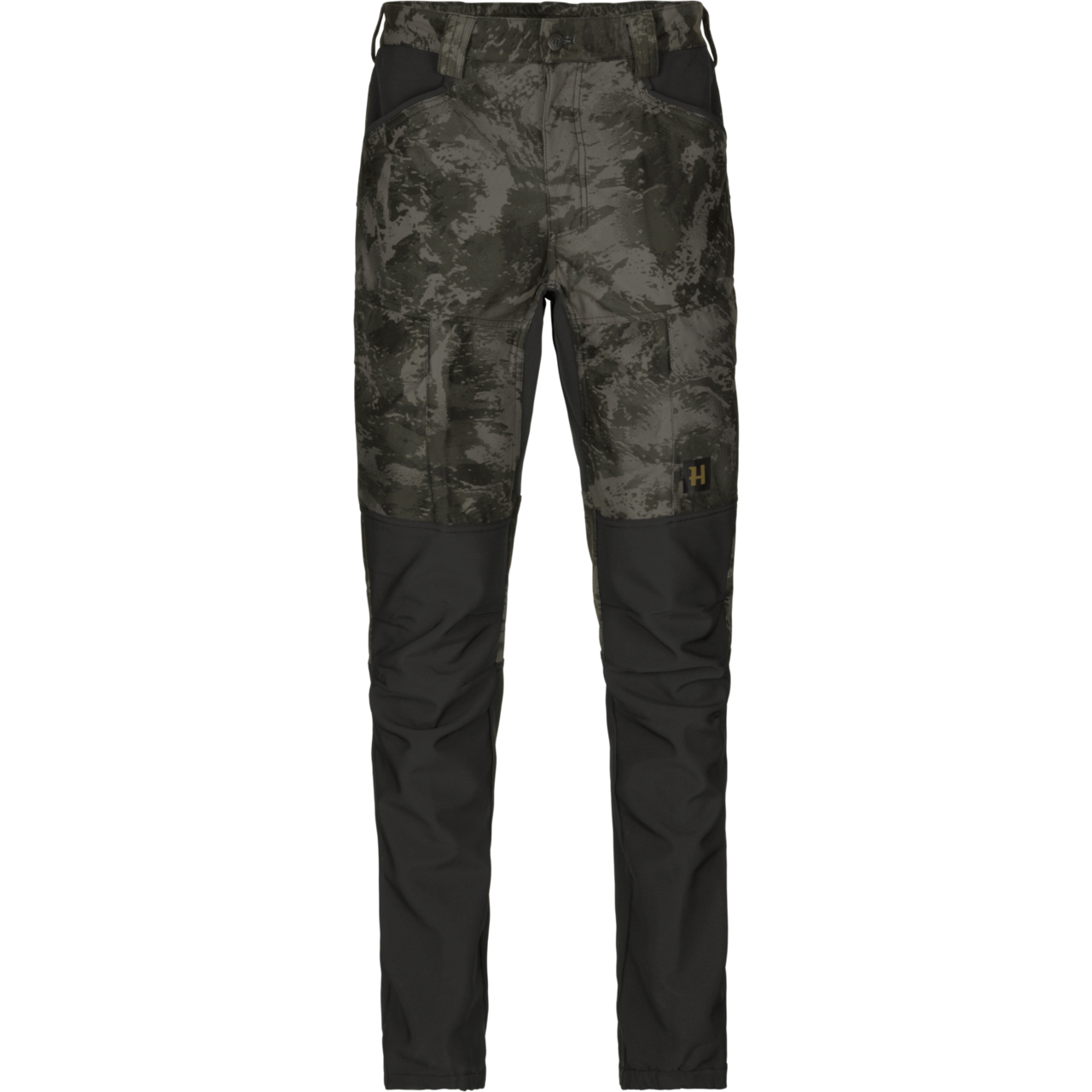 Sort Harkila Noctyx Camo Silent Bukser Axis Msp Black Black - Härkila Jeans - 5714733667144