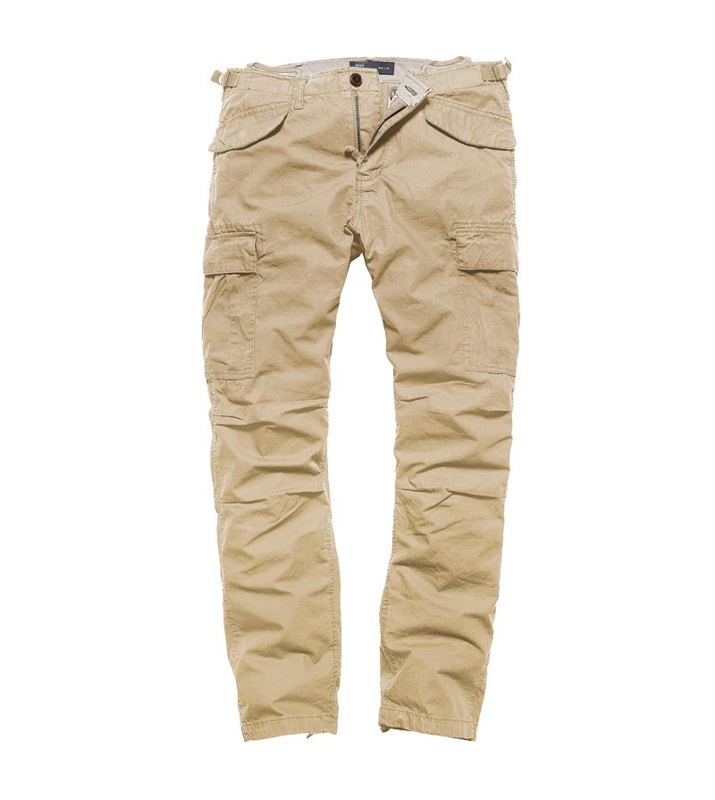 Beige Vintage Industries Miller M65 Pants - Jeans - 8718373092851