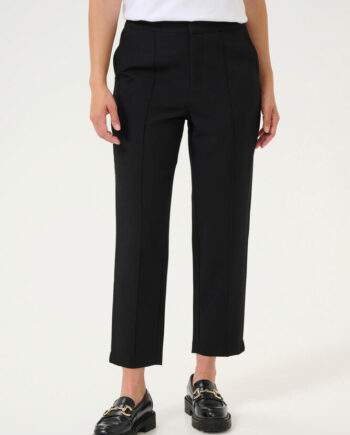 Sort Bukser Kahella Black Deep Kaffe - Kaffe Jeans  - 5715576233381