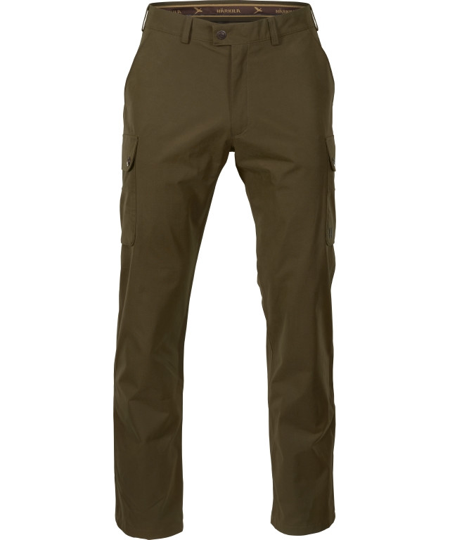 Warm Olive Harkila Retrieve Bukser - Härkila Jeans  - 5707335502999