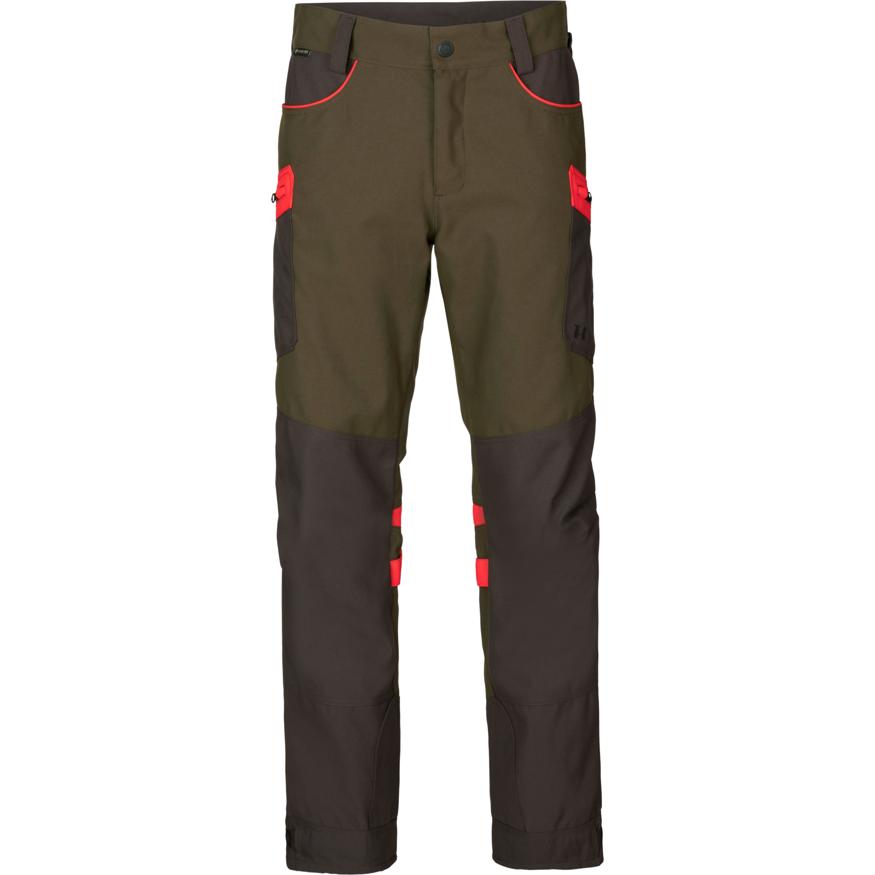 Grøn Harkila Pro Hunter Dog Keeper Gtx Bukser Willow Green Orange - Härkila Jeans - 5714733609670