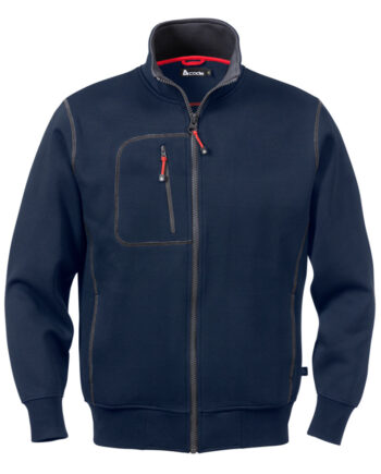 Midnatsblå Kansas Fristads Code Sporty Sweatee Shirt Herremodel - Shirt  - 7322302306714