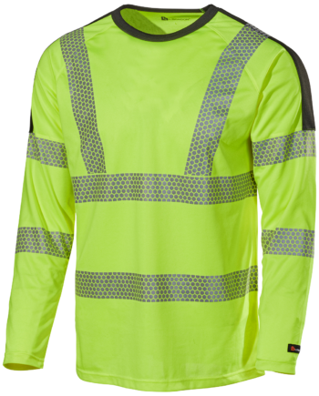 Sort Shirt 6121p Gul Str - L.brador Shirt  - 7325930053241