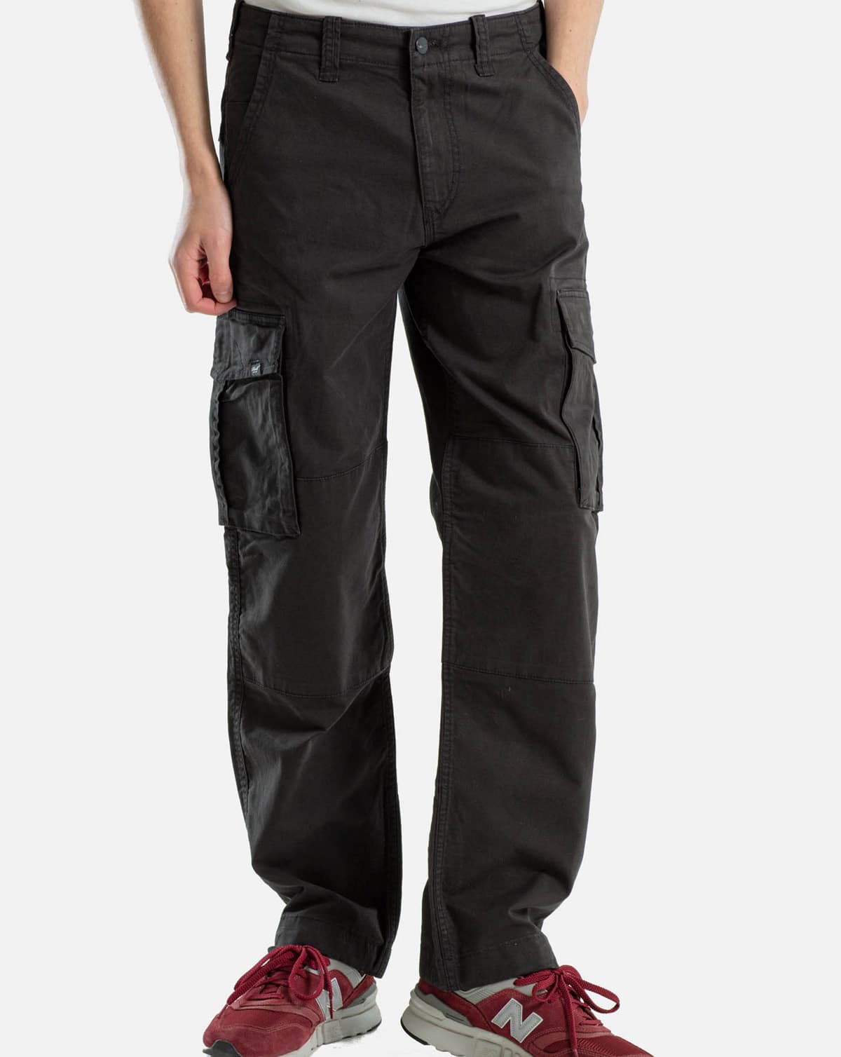 Sort Reell Jeans Flex Cargo Canvas - Reell Jeans - 4051015287043