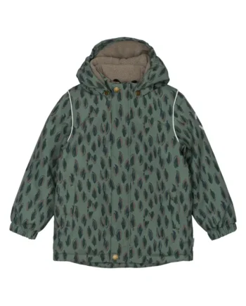 Grøn Mikk Line Vinterjakke Balsam Green - Mikk-line Jeans  - 5715073569518