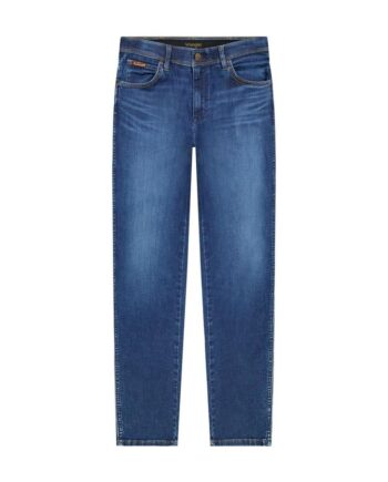 Blå Texasslim Bluejam - Wrangler Jeans  - 5401139723689