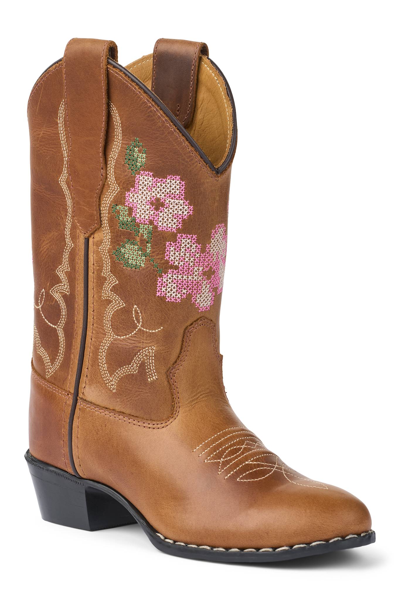 Cognac Leather Limited Cowboy Støvler Højt Skaft - SkoSneaksers  - 5715859032946