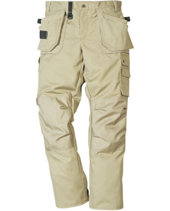 Khaki Kansas Fristads Prostretch Crafts Bukser - Jeans