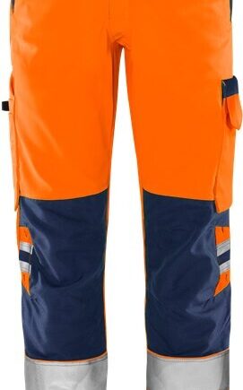 Grøn Kansas Fristads Vis Green Buks Dame Vis Orange Marine - Jeans  - 7322303239745