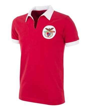 Rød Benfica 1962 Retro Football Shirt Lager - Copa Football Shirt  - 8718912081933
