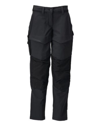 Sort Mascot Customized Bukser Med Knælommer 22378 311 Dame 82c34 Bukser Dame Ergonomisk Pasform - Mascot Jeans  - 5715411045032