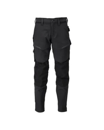 Sort Mascot Customized Bukser Med Knælommer Ultimate Stretch Bukser 82c64 Bukser - Mascot Jeans  - 5711074996452