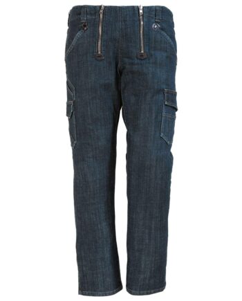 Sort Fhb Friedhelm Naver Bukser Stretch Blå W44 L36 - Fhb Jeans  - 4030646289718