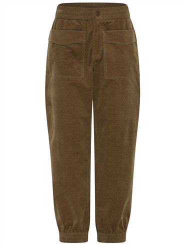Army Lundgaard Fløjlsbukser Leaf 462 - Lundgaard Jeans - 5713270666634
