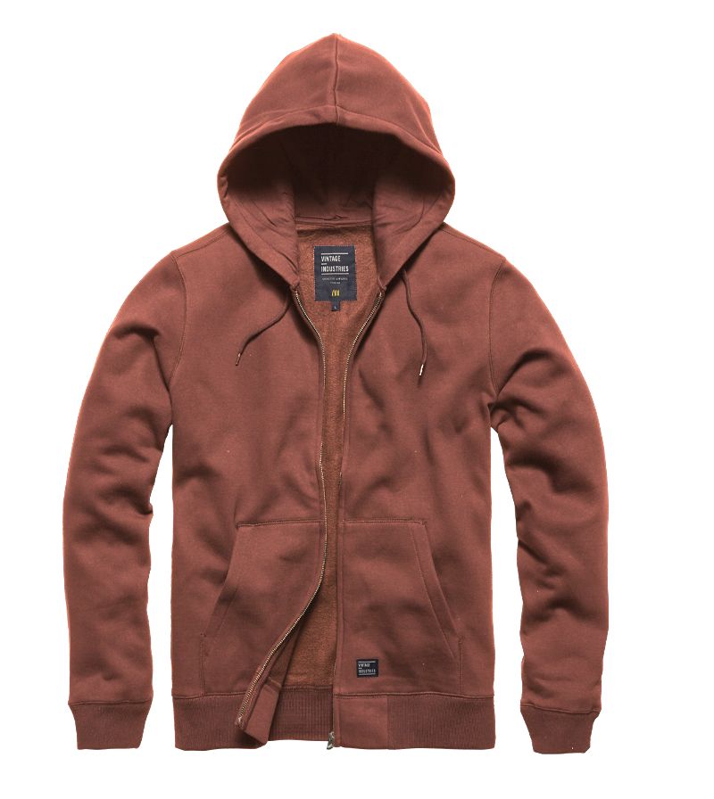 Faded Red Vintage Industries Redstone Hooded Sweatee Shirt - Shirt - 8718373097160