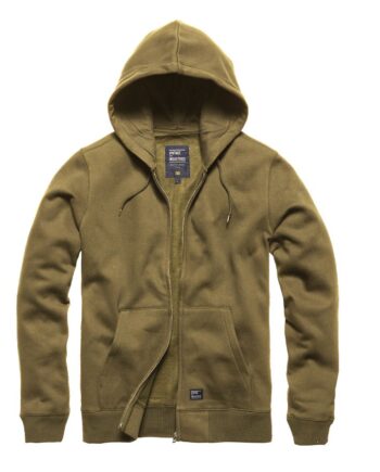 Taupe Vintage Industries Redstone Hooded Sweatee Shirt - Shirt  - 8718373097047