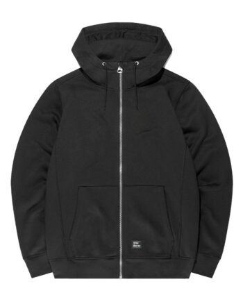 Sort Vintage Industries Basing Hooded Sweatee Shirt Black - Shirt  - 8718373063035