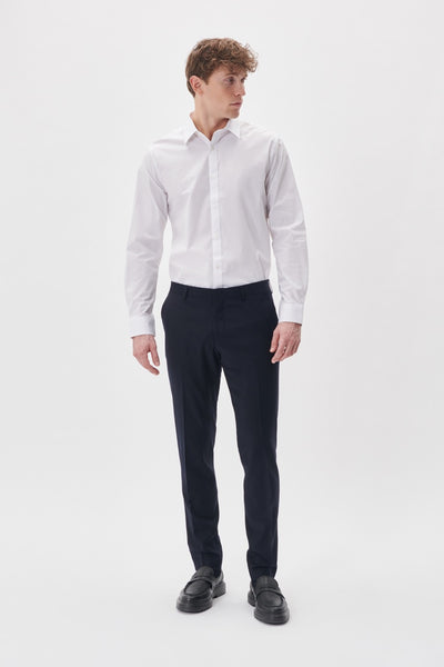 Dark Navy Mavincent Trousers - Matinique Jeans - 5715171468270