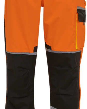 Sort Vis Bukser 082404r Orange Str - Elka Jeans  - 5706219191786