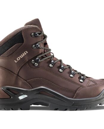 Brun (ESPRESSO) Lowa Mens Renegade Mid Brun Espresso - Lowa SkoSneaksers  - 4048159756733