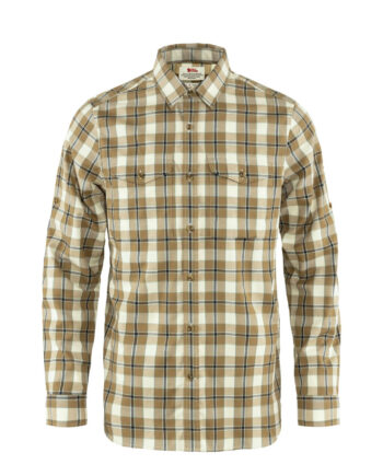Brun (BUCKWHEAT Fjallraven Mens Singi Flannel Shirt Brun Buckwheat Brwn Grn 232 614 - Fjällräven Shirt  - 7323450755676