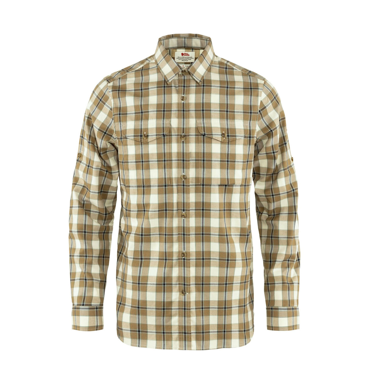 Brun (BUCKWHEAT Fjallraven Mens Singi Flannel Shirt Brun Buckwheat Brwn Grn 232 614 - Fjällräven Shirt - 7323450755676