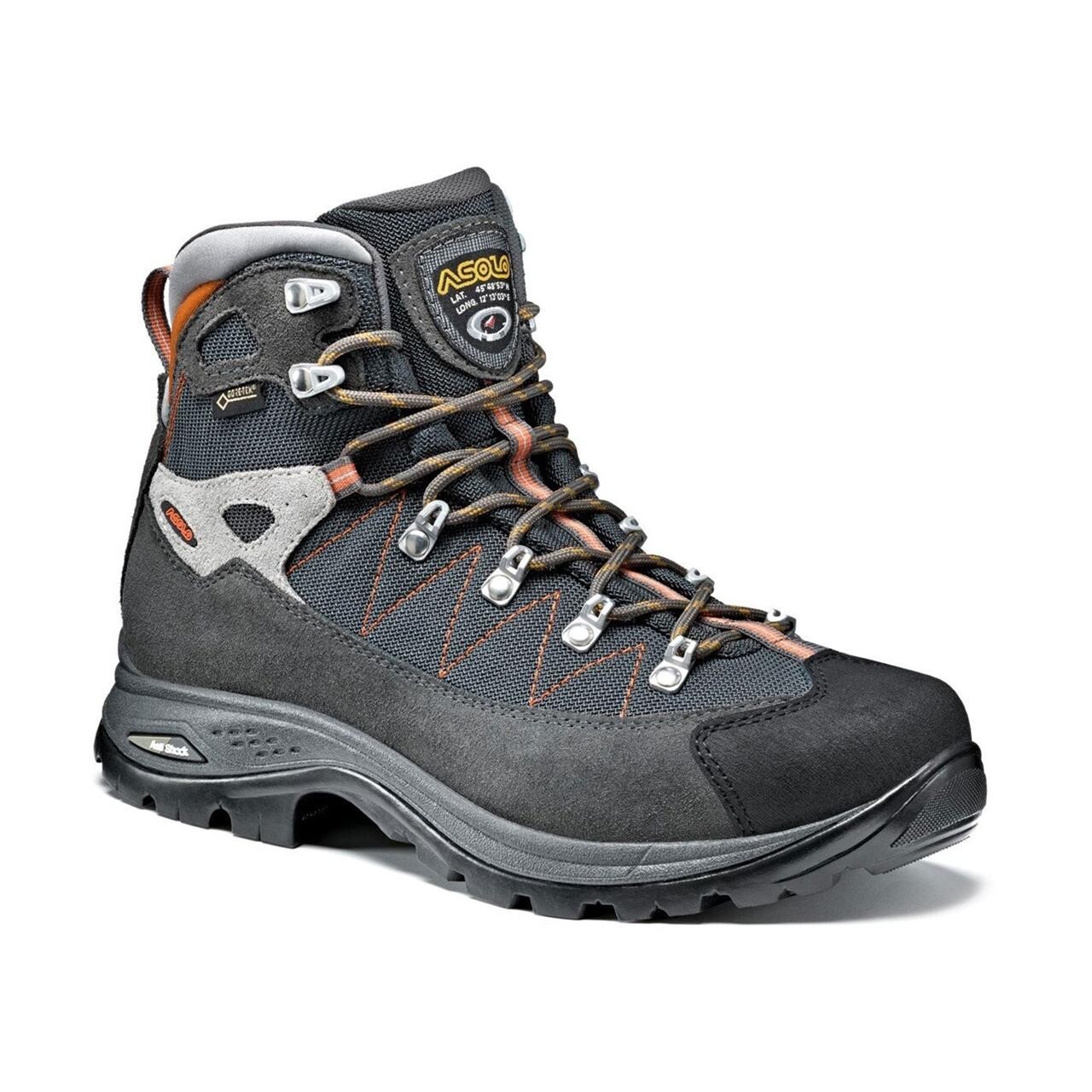 Grå (GRAPHITE/G Asolo Mens Finder Grå Graphite Gunmetal Flame - Asolo SkoSneaksers  - 8026948889882