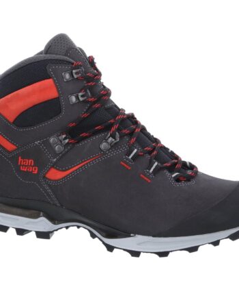 Grå (ASPHALT/RE Hanwag Mens Tatra Light Grå Asphalt Red - Hanwag SkoSneaksers  - 4047761439140